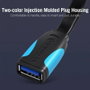 Vention Cable Alargador USB 3.0 Macho a Hembra 1m Negro y Azul
